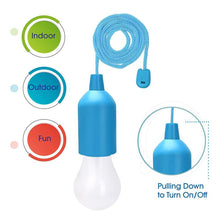 Load image into Gallery viewer, LED Pull Cord Hanging Bulb