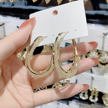 Load image into Gallery viewer, Fashion Oval Earrings
