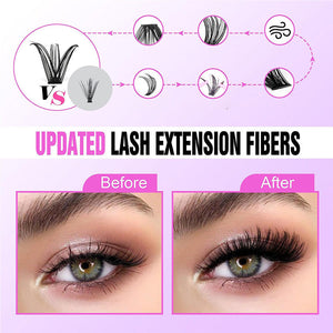 30D/40D Reusable Self Adhesive Eyelashes