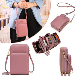 Touchable Multi-functional Shoulder Handbag