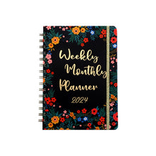 Load image into Gallery viewer, 2024 Personalized Weekly and Monthly Planner