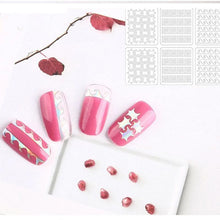 Load image into Gallery viewer, Hollow Nail Stencil DIY Stickers Kit