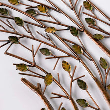 Load image into Gallery viewer, Hummingbird &amp; Twig Metal Wall Decor