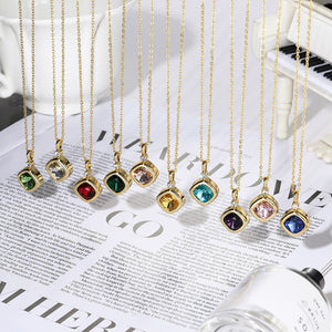 Interchangeable Zircon Necklaces