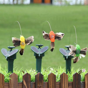 Solar Dancing Hummingbird & Butterfly