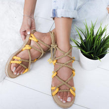 Load image into Gallery viewer, Roman Style Flat Sandals