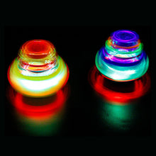 Load image into Gallery viewer, Music Flashing Spinners Toy with Launcher