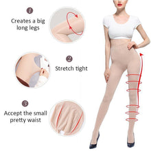 Load image into Gallery viewer, Ladies Slimming stockings opaque tights plus size