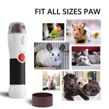 Load image into Gallery viewer, Hirundo LED Electric Pet Nail Clipper