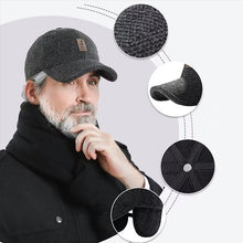 Load image into Gallery viewer, Winter Baseball Cap with Ear Muffs