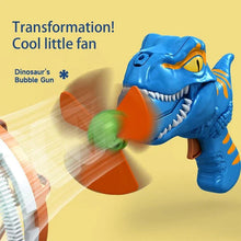 Load image into Gallery viewer, Dinosaur Wind Pad Bubble Gun