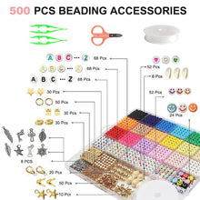 Load image into Gallery viewer, Christmas Gift Clay Beads Bracelet Making Kit