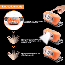 Load image into Gallery viewer, 2022 Super Bright Light Sensor Mini Led Headlamp