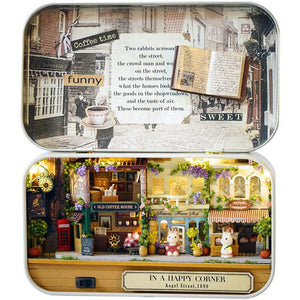 Comfortable 3D Miniature Dollhouse With Light DIY Toys