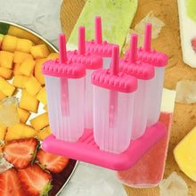 Load image into Gallery viewer, Reusable DIY Ice Lolly Molds
