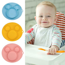 Load image into Gallery viewer, Baby Silicone Plate Kids Bowl