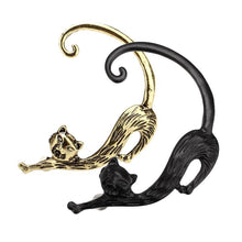 Load image into Gallery viewer, Vintage Cat Tail Ear Ring Stud