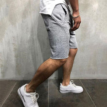 Load image into Gallery viewer, Men Loose Elastic Waist Shorts