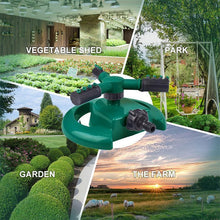 Load image into Gallery viewer, 360 Degree Automatic Rotating Sprinkler