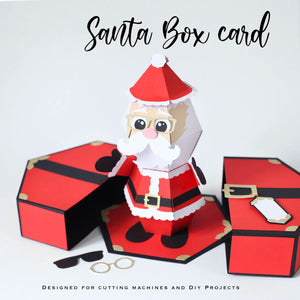 Christmas sale 3D Santa Claus Prank Pop-up Box card🥳