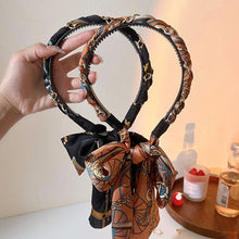 Load image into Gallery viewer, Retro Long Ribbon Headband