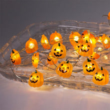 Load image into Gallery viewer, Halloween Pumpkin String Lights