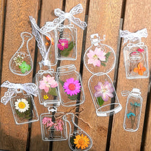 Load image into Gallery viewer, Transparent Dried Flower Bookmarks(30pcs/set)