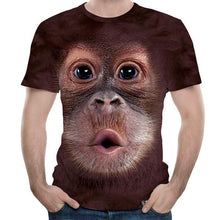 Load image into Gallery viewer, Funny Gorilla 3D T-shirt