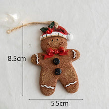 Load image into Gallery viewer, Gingerbread Man Pendant