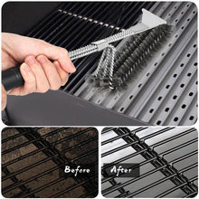 Load image into Gallery viewer, Hirundo Scraper Grill Brush - Stainless Steel