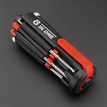 Load image into Gallery viewer, 8 Screwdrivers in 1 Tool with Worklight and Flashlight