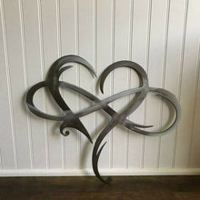 Load image into Gallery viewer, 💞Infinity heart - Steel wall decor Metal Wall art