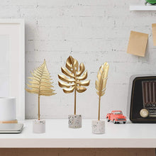 Load image into Gallery viewer, Golden Leaves Ornaments