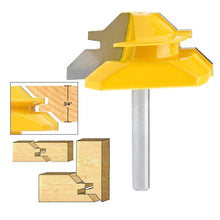 Load image into Gallery viewer, Domom 45 Degree Lock Miter Router Bits