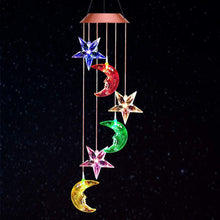Load image into Gallery viewer, Moon &amp; Stars Solar Light