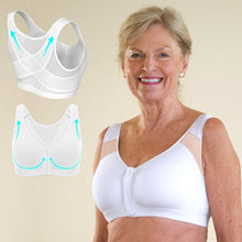 Load image into Gallery viewer, Recommended post-op recovery adjustable front button support bras