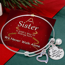 Load image into Gallery viewer, Never Walk Alone - Sister Bangle