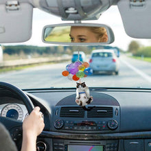 Load image into Gallery viewer, Gift For Cat Lover Cat With Balloon Car Hanging Ornament