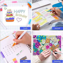 Load image into Gallery viewer, 🎄Gorgeous Double Outline Markers Set (8/12 colors)🎁