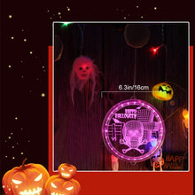 Load image into Gallery viewer, 3D Halloween Hanging Lamp