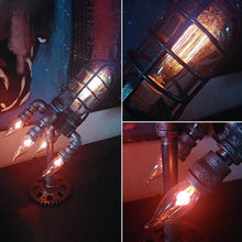 Load image into Gallery viewer, Steampunk Rocket Lamp