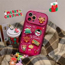 Load image into Gallery viewer, Christmas Tree Pendant iPhone Cover with Mirror