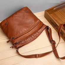 Load image into Gallery viewer, Multi-Compartment Leather Bag