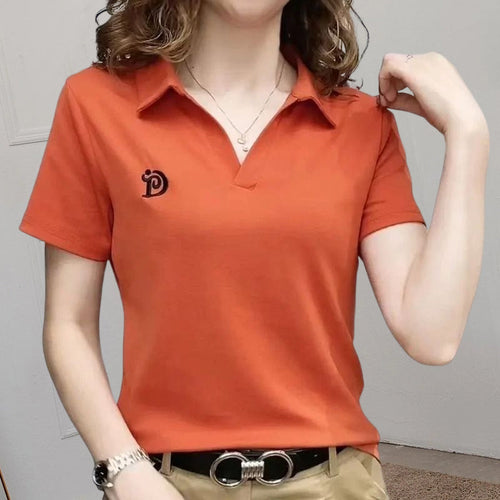 V-neck Short Sleeve Shirt