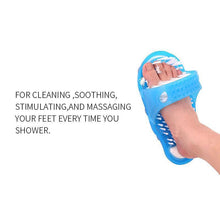 Load image into Gallery viewer, Foot Brush Cleaner Slipper