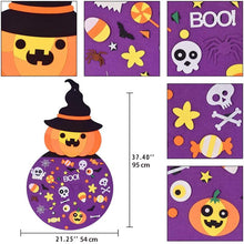 Load image into Gallery viewer, Kids Halloween DIY Felt Craft