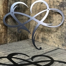 Load image into Gallery viewer, 💞Infinity heart - Steel wall decor Metal Wall art