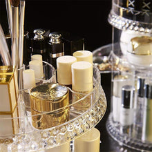 Load image into Gallery viewer, 360° Rotating Crystal Cosmetic Storage Box