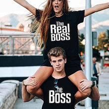 Load image into Gallery viewer, Matching Couple Shirts-The BOSS&amp;The Real BOSS Shirts