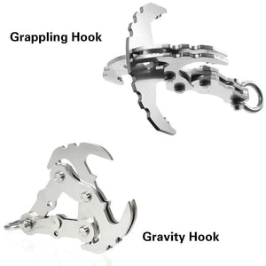 🪝Stainless Steel Survival Folding Grappling Gravity Hook🪝